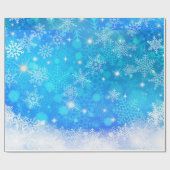 Funkelnd Weihnachtsbuch Geschenkpapier (Flach)