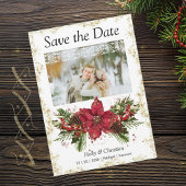 Funkelnd Weihnachtskarten Save the Date Hochzeitsk
