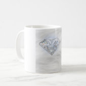 Funkelnd wie ein Diamant-Tasse Kaffeetasse (Vorderseite Links)