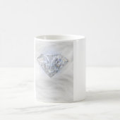 Funkelnd wie ein Diamant-Tasse Kaffeetasse (Mittel)