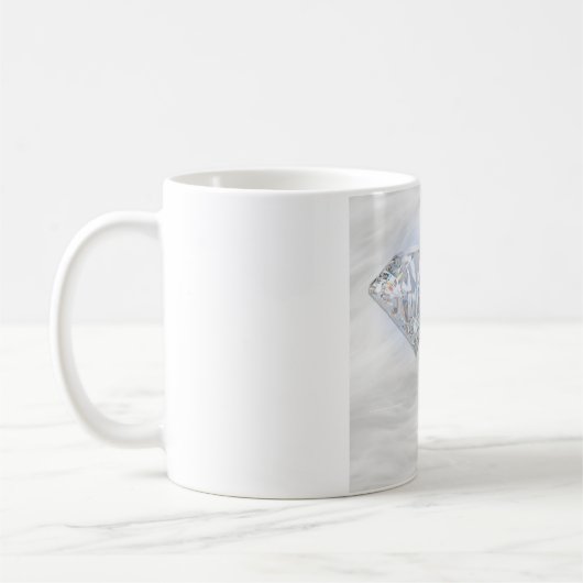 Funkelnd wie ein Diamant-Tasse Kaffeetasse (Links)