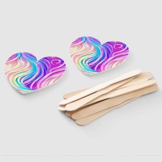 Funkelnd Wirbles Muster Fächer (Non-assembled)