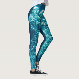 Funkelnde Blasen Leggings