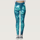 Funkelnde Blasen Leggings (Vorderseite)
