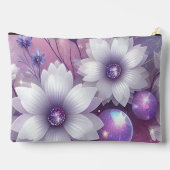 funkelnde Blume Zubehörtasche (Rückseite)