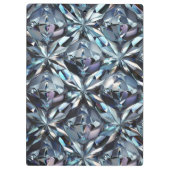 Funkelnde Diamanten Klemmbrett (Rückseite)