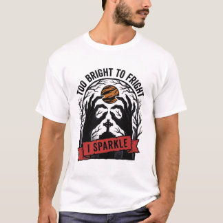 Funkelnde Gruselhände Vintage Halloween Grafik_1 T-Shirt
