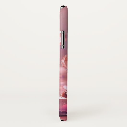 Funkelnde Herzen: KristalliPhone-Fall Case-Mate iPhone Hülle (Hinten/Rechts)