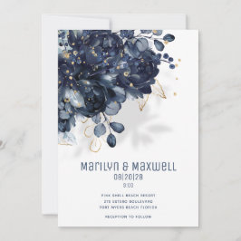 Funkelnde Hochzeit in Weiß und Gold Ankündigung