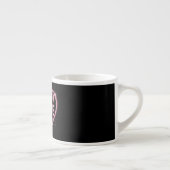 Funkelnde Katzenliebe Espressotasse (Rechts)