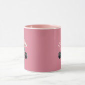 Funkelnde Katzenliebe Tasse (Zentrum)