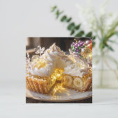 Funkelnde Kristall-Bananencreme-Pie (Stehend Vorderseite)