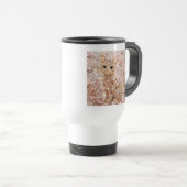 Funkelnde Kristall süße Katze Ästhetik Kaffeetasse (VorderseiteRechts)