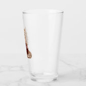 Funkelnde Kristall Süße Katze Luxus Glas (Links)
