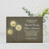 funkelnde Leuchten für die Einladungen zur Begegnu (Stehend Vorderseite)