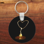 funkelnde Liebe Schlüsselanhänger (Vorderseite)