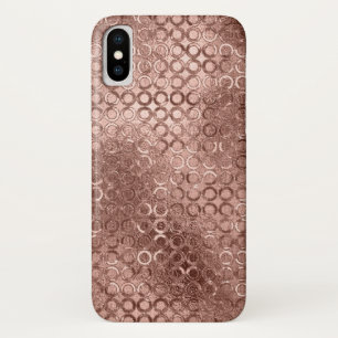 Funkelnde Roségold-Kreise Rosa Luxus-Funkeln Case-Mate iPhone Hülle
