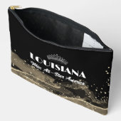 Funkelnde Sand-Pageant-Accessoire-Tasche Zubehörtasche (Offen)