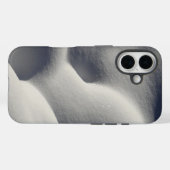 Funkelnde Schneehügel Abstrakte Natur Case-Mate iPhone Hülle (Rückseite (Horizontal))