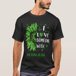 Funkelnde Sonnenblume Achalasie-Bewusstsein T-Shirt