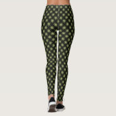 Funkelnde Stern-kundengerechte Leggings (Rückseite)