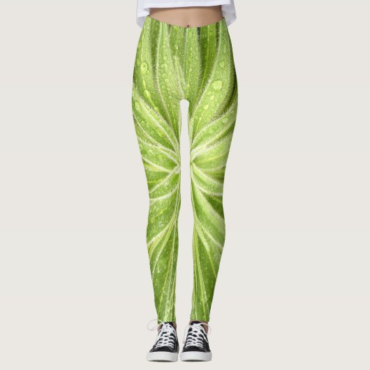 Funkelnde Tropfen-Leggings Leggings (Vorderseite)