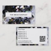 Funkelnde Visitenkarten Perlen HDRs II Visitenkarte (Vorne/Hinten)