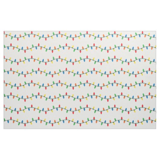 Funkelnde Weihnachtslichter Stoff (Fat Quarter (45,7 x 55,9 cm))
