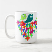 Funkelnde Yeti-Monster Kaffeetasse (Links)