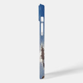 funkelnder Blue Ocean Individuelle Name Case-Mate iPhone Hülle (Rückseite / Links)