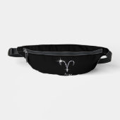 Funkelnder Diamant Widder Bauchtasche (Vorderseite)