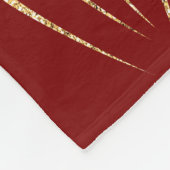 "Funkelnder Glitter-Stil – Glänzendes & Glamouröse Fleecedecke (Ecke)