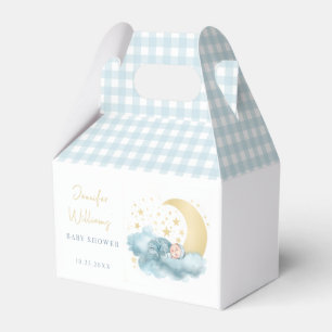 Funkelnder kleiner Stern Gold Baby Junge Shower Fa Geschenkschachtel
