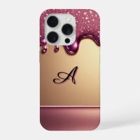 💎 Funkelnder Rosa-Drip Luxe über Strahlendem Gold