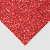 Funkelnder roter Glitzer Seidenpapier (Ausschnitt)