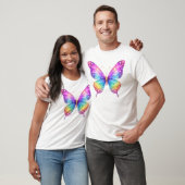 Funkelnder Schmetterling T-Shirt (Unisex)