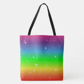 Funkelnder Sommer-Regenbogen Tasche (Vorderseite)