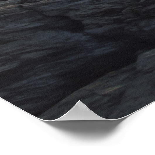 funkelnder Sonnenaufgang Poster (Ecke)