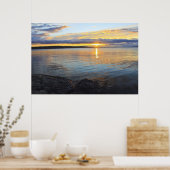 funkelnder Sonnenaufgang Poster (Küche)