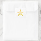 Funkelnder Stern Aufkleber (Tasche)