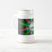Funkelnder Stern Bierglas (Vorderseite Links)