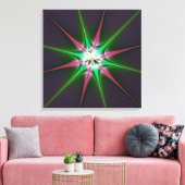 Funkelnder Stern Leinwanddruck (Insitu (Wohnzimmer))