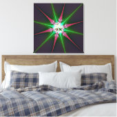 Funkelnder Stern Leinwanddruck (Insitu (Schlafzimmer))