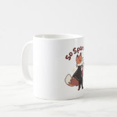 Funkelnder Vampir Kaffeetasse (Vorderseite Links)