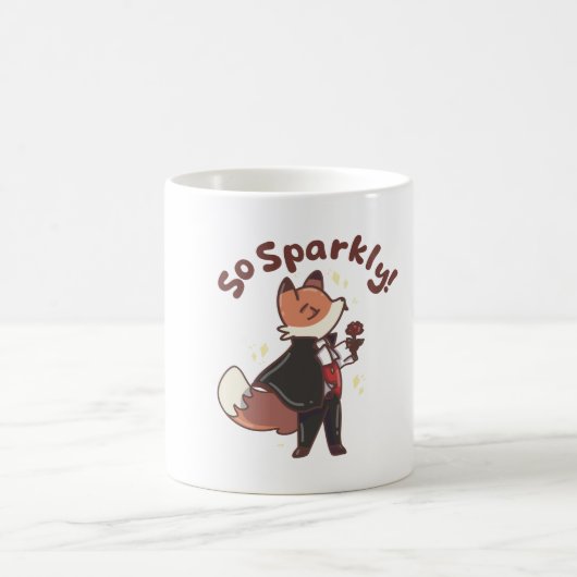 Funkelnder Vampir Kaffeetasse (Mittel)