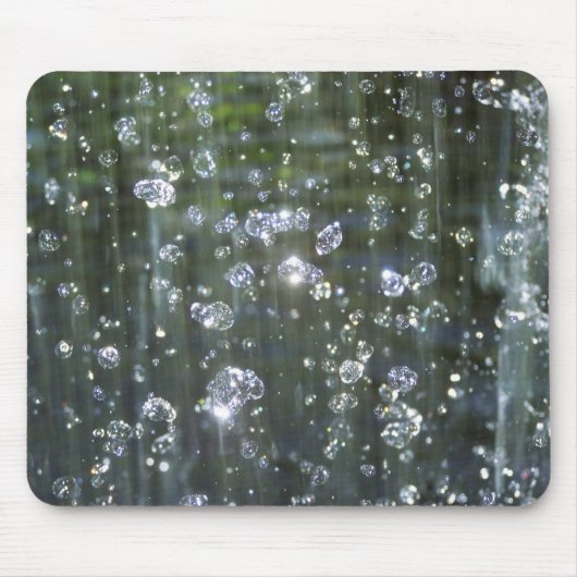 Funkelnder Wasserfall Mousepad (Vorne)
