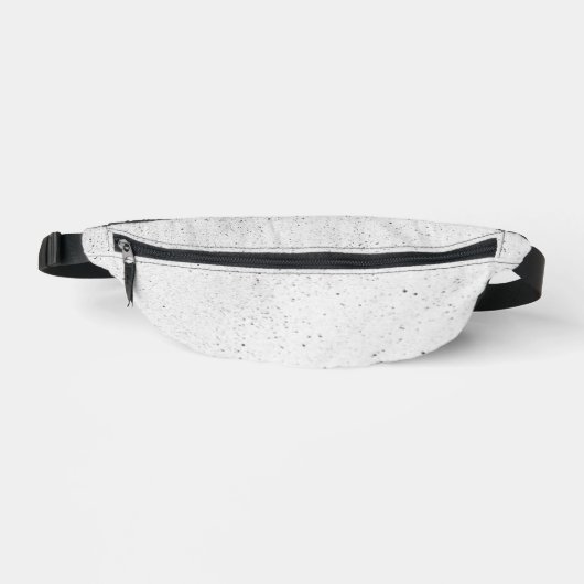Funkelnder weißer Sand Bauchtasche (Vorderseite)