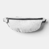 Funkelnder weißer Sand Bauchtasche (Ablage )