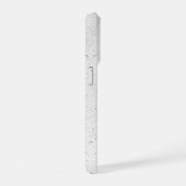 Funkelnder weißer Sand iPhone Hülle (Rechte Seite)