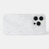 Funkelnder weißer Sand iPhone Hülle (Rückseite (Horizontal))